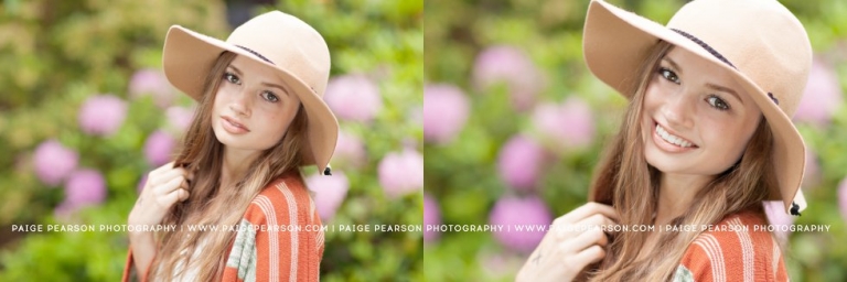 spring senior pictures by fredericksburg virginia photographer paige pearson